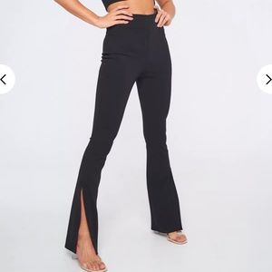 NWT Leggings Split Hem with Flair